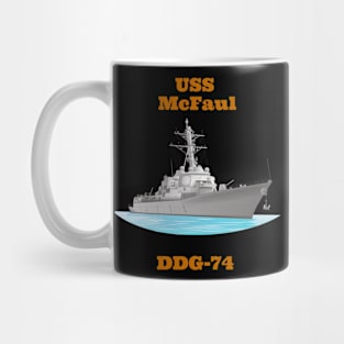 Mc Faul DDG-74 Destroyer Ship Mug